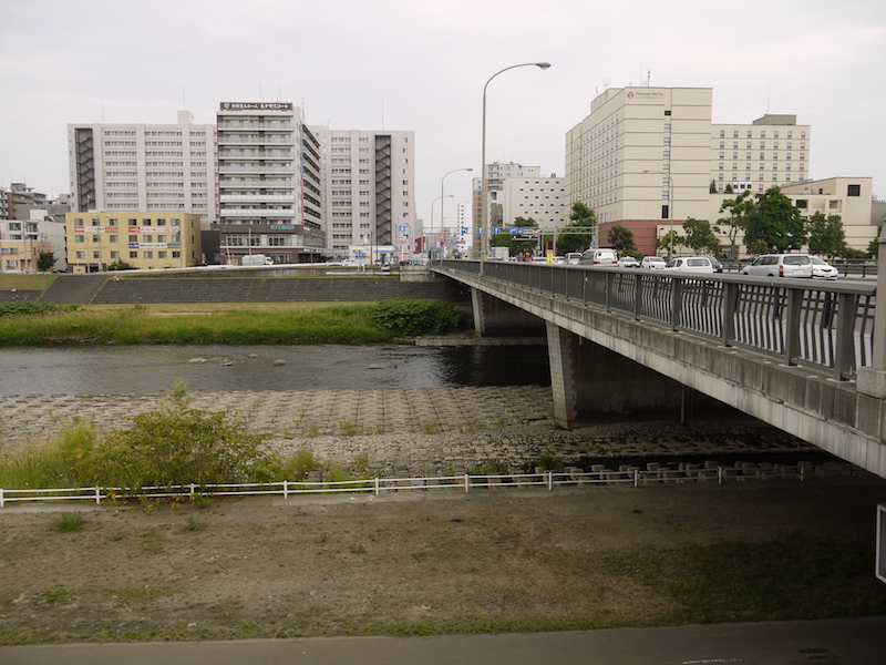 豊平橋(札幌市中央区・豊平区) 起点左側から撮影した豊平橋(2)