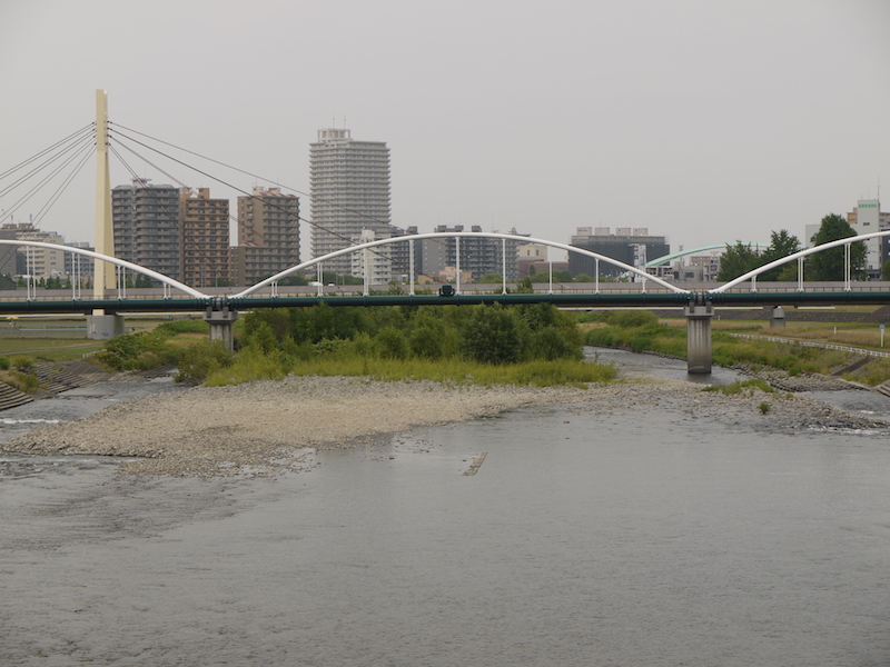 豊平橋(札幌市中央区・豊平区) 橋からの眺望(下流側)(6)