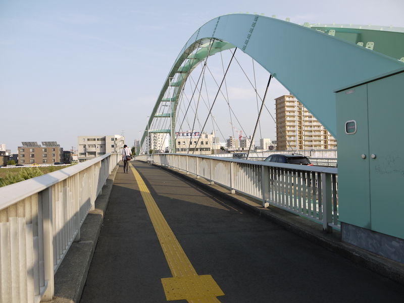 水穂大橋(札幌市中央区・白石区) 起点左側から撮影した水穂大橋(2)