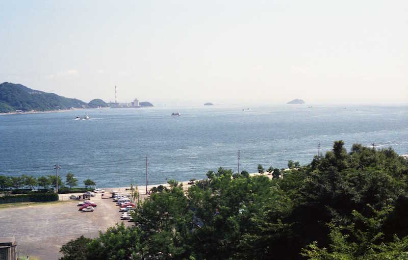 関門海峡(3) 和布刈公園から撮影