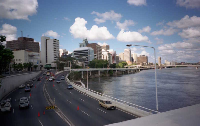Brisbane River 河畔