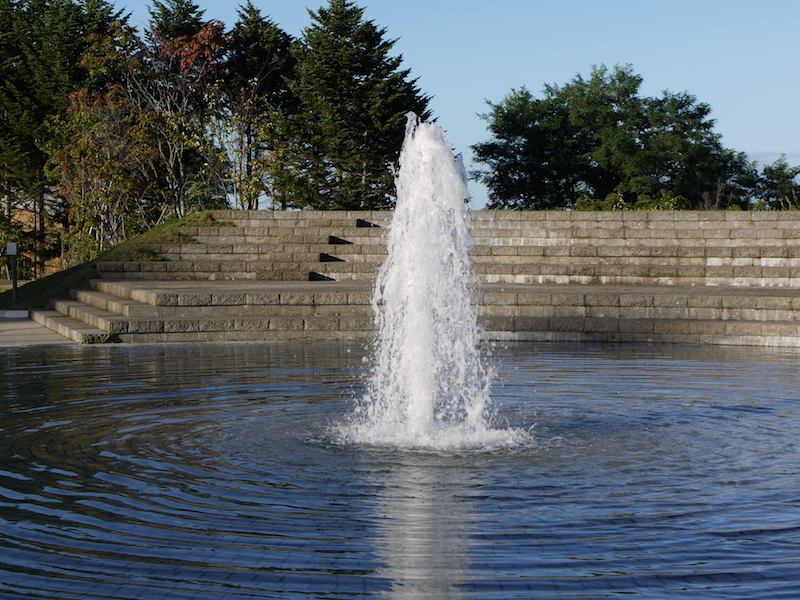 旭山記念公園 噴水周辺 北海道札幌市中央区