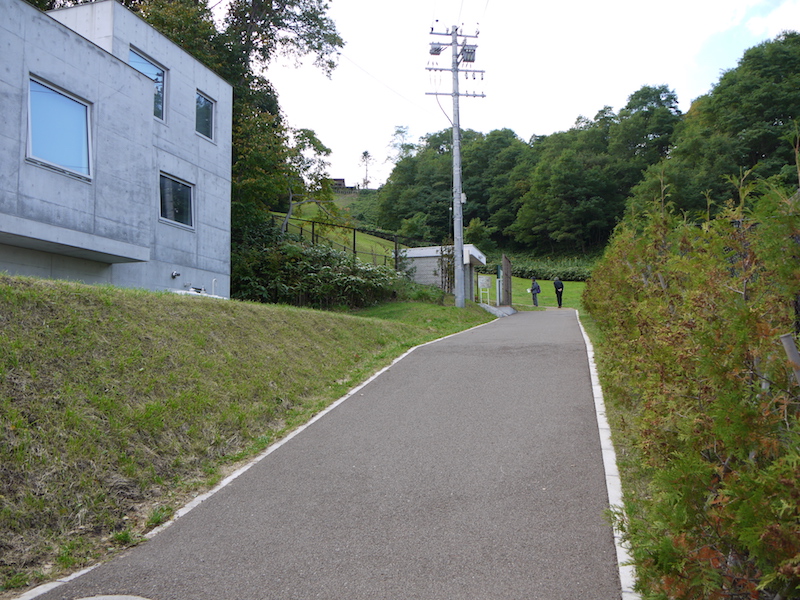 旭山記念公園 東側入り口付近 北海道札幌市中央区