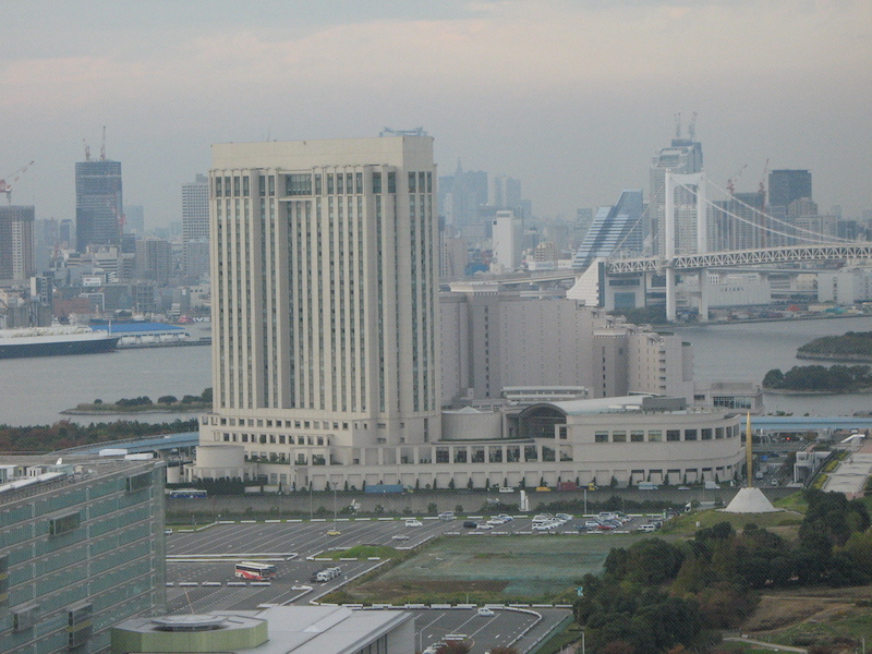 テレコムセンタービルから撮影 北側 東京都江東区