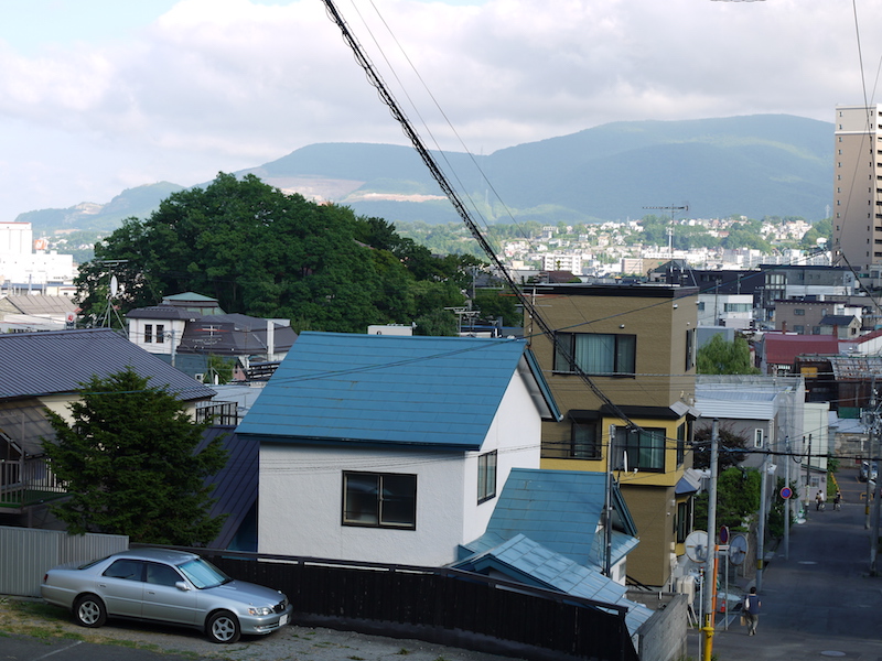 水天宮への坂(小樽オルゴール堂方面) 北海道小樽市