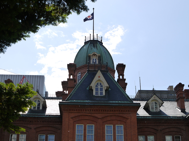 赤れんが庁舎(北海道庁旧本庁舎) 庁舎上部の八角塔