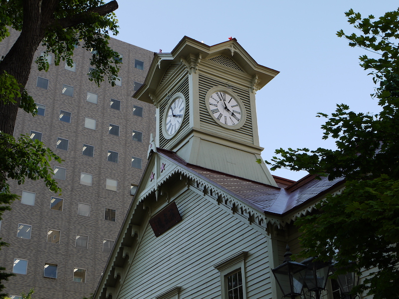 札幌市時計台(旧札幌農学校演武場) 時計塔
