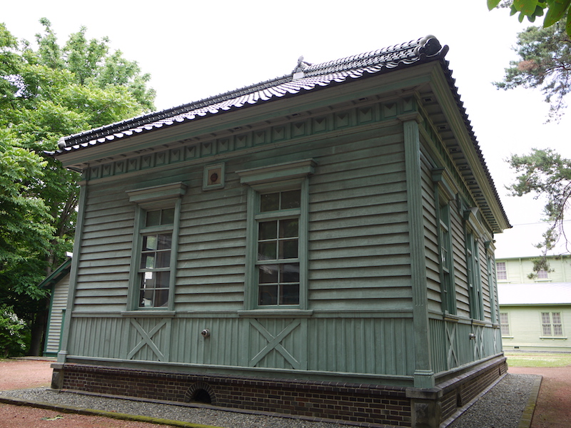 北海道大学植物園 内回りルート 重要文化財 博物館事務所(1)