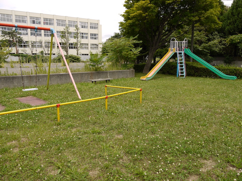 すいしゃ公園(札幌市) 公園北側