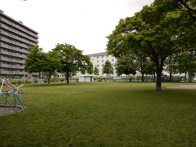 平岸みはらし公園(札幌市) 公園東側