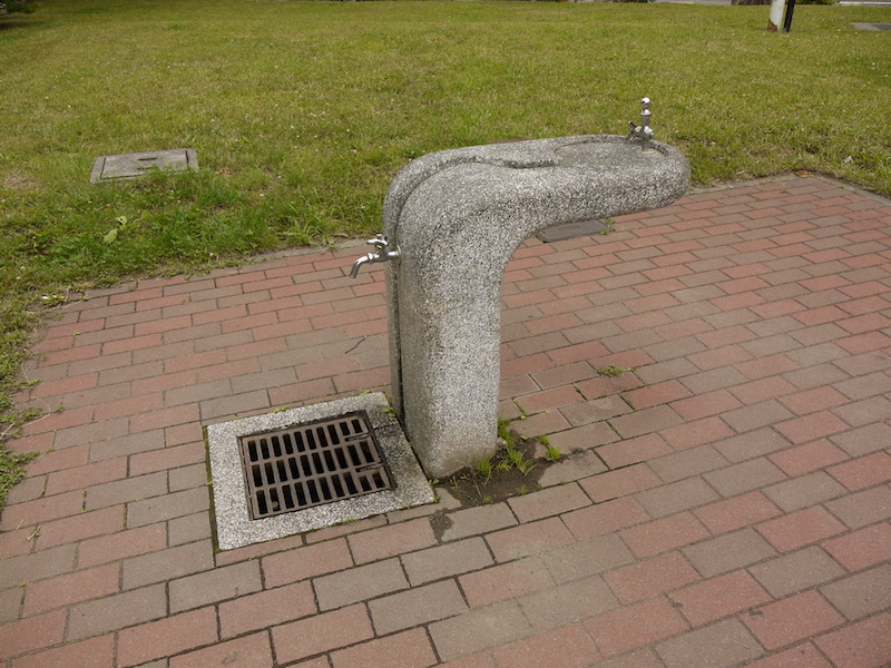 平岸みはらし公園(札幌市) 水飲み場