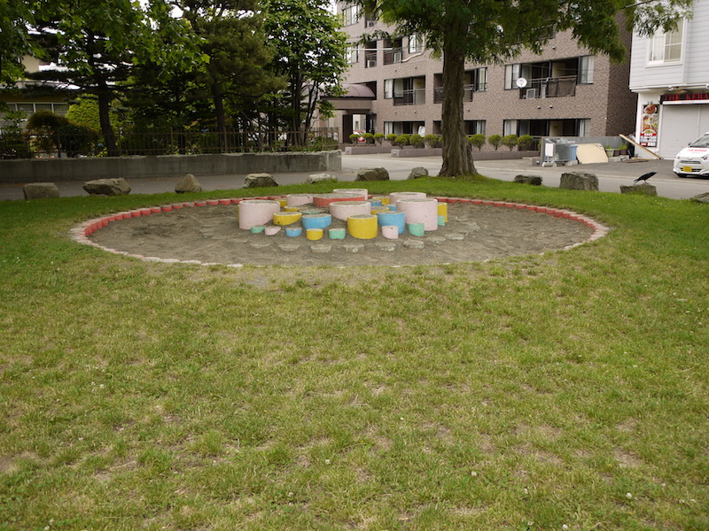平岸みはらし公園(札幌市) 遊具詳細 砂場