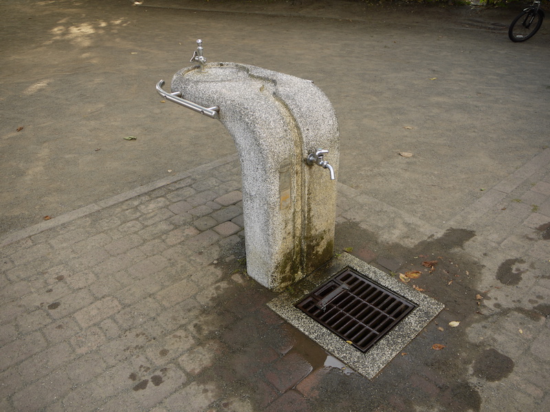 なえぼさくら公園(札幌市) 水飲み場