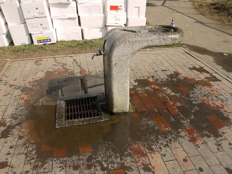 菊水のぎく公園(札幌市) 水飲み場