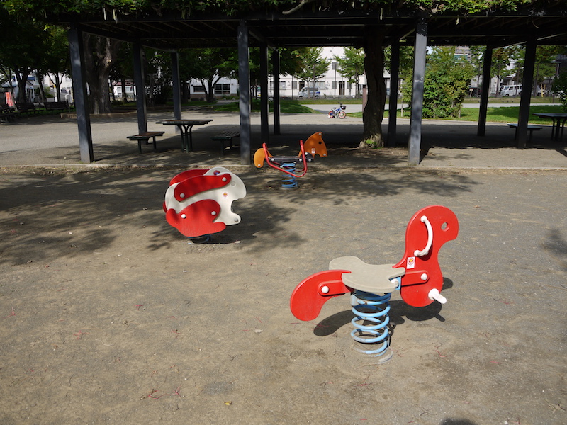 ときわぎ公園(札幌市) スプリング遊具(2)