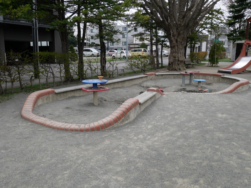 山鼻公園(札幌市) 砂場