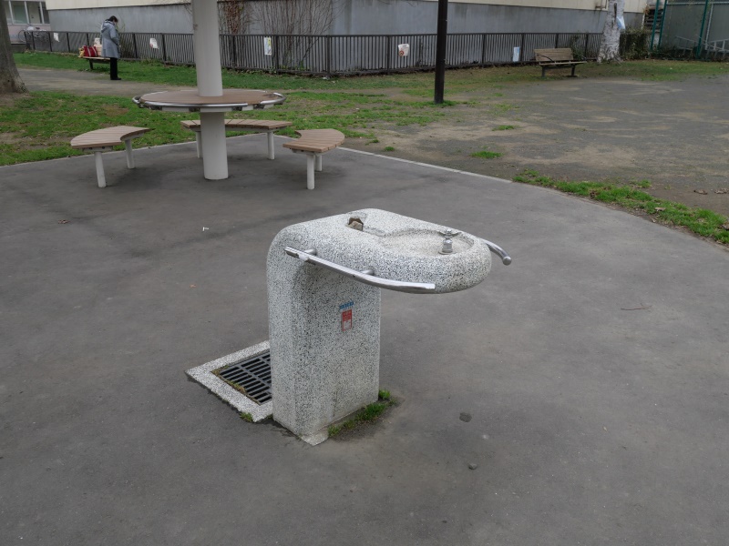 わんぱく公園(札幌市) 水飲台