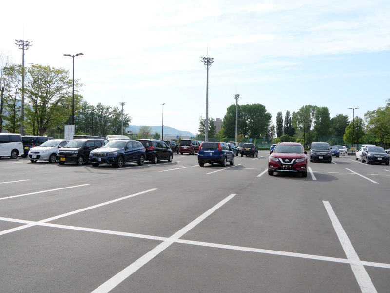 農試公園(札幌市) 駐車場