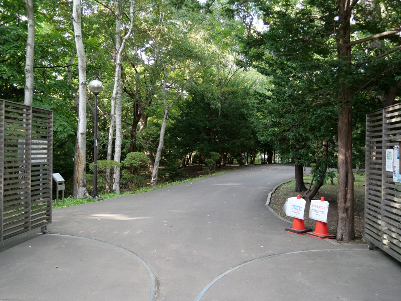 北海道知事公館(札幌市) 南側入口