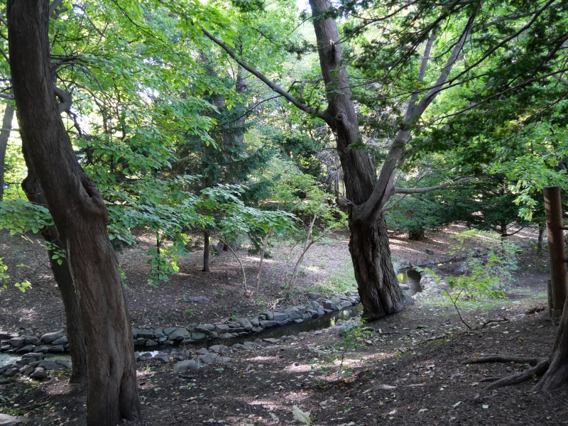 北海道知事公館(札幌市) 庭園内園路