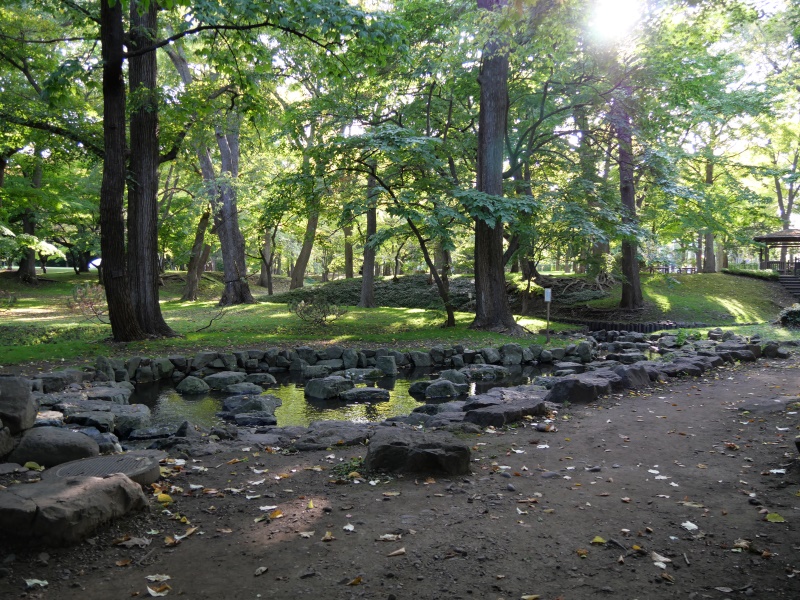 北海道知事公館(札幌市) 庭園内園路