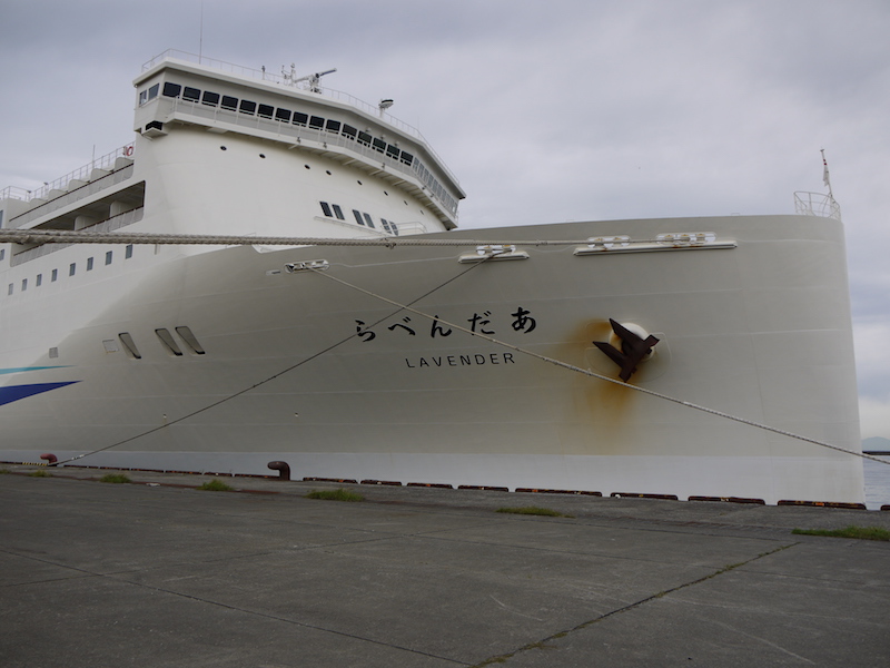 らべんだあ(新日本海フェリー) 小樽港 2019/09/18(3)